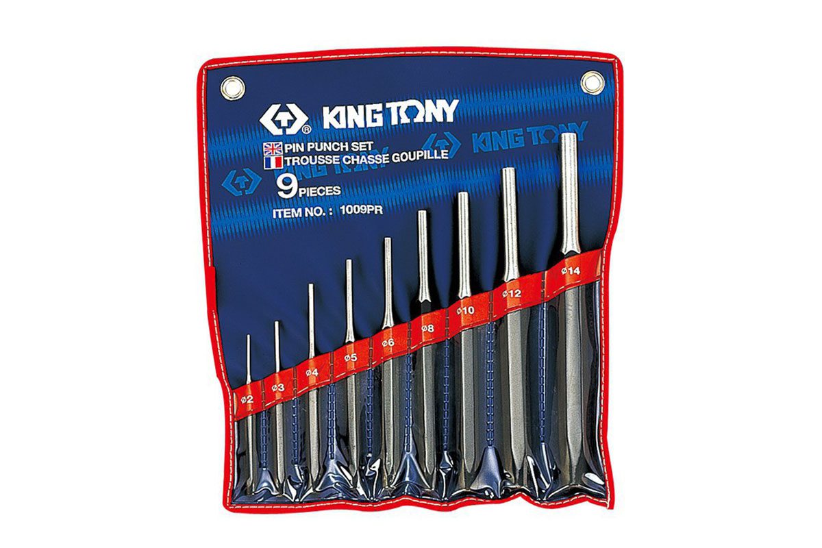Bộ đột lỗ 9 chi tiết Kingtony 1009PR