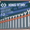 Bộ cờ lê vòng miệng 12 chi tiết 8-22mm Kingtony 1212MR