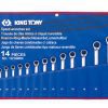 Bộ cờ lê vòng miệng 14 chi tiết 8-24mm Kingtony 12214MRN