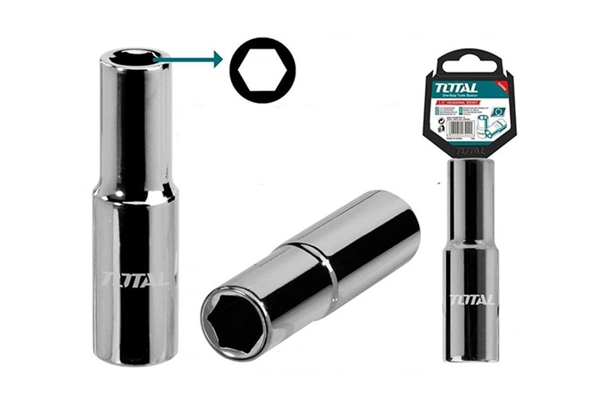 Đầu tuýp lục giác 13mm Total THTST12133L