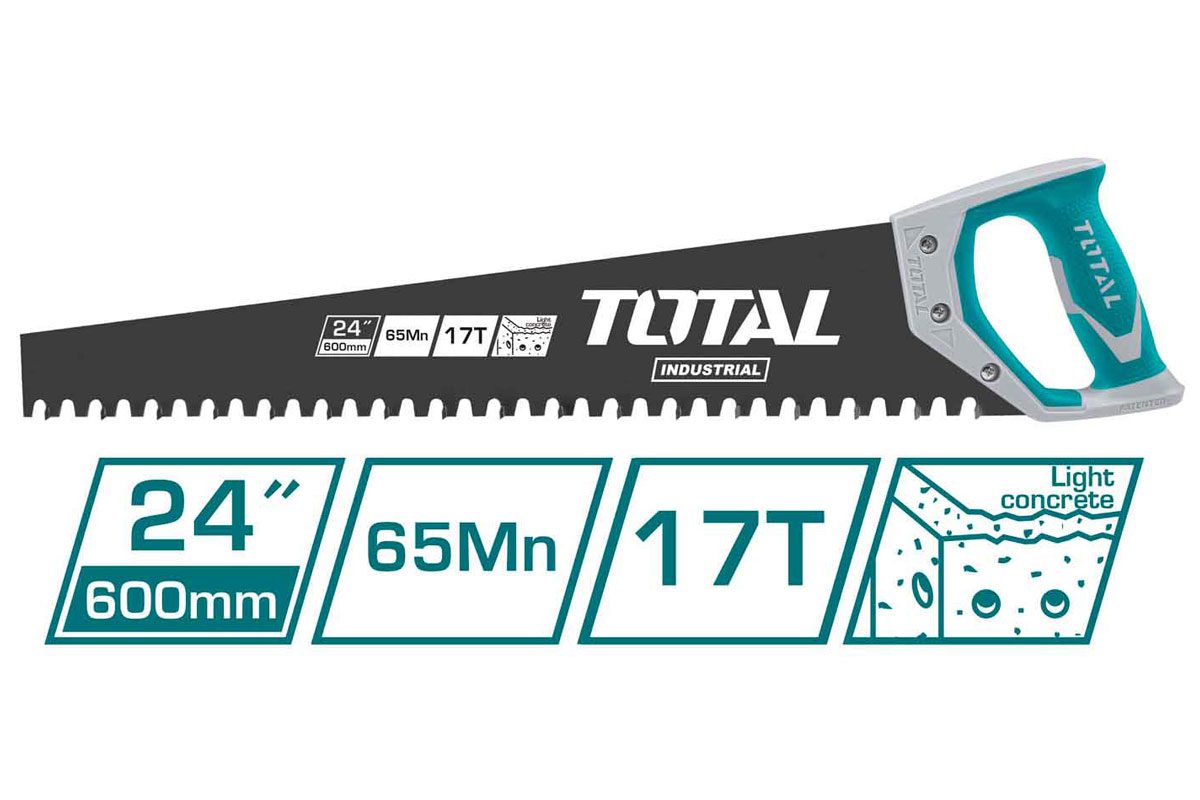 Cưa bê tông nhẹ 600mm Total THTLCS1241