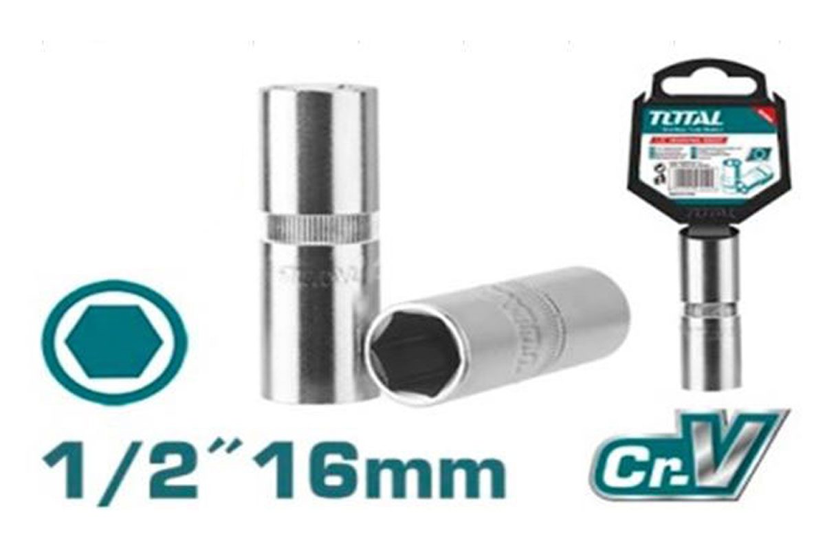 Đầu tuýp lục giác 1/2in 16mm Total THSPS12166