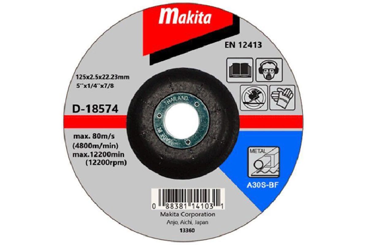 Đá cắt sắt A30S 125x3x22.23mm Makita D-18574