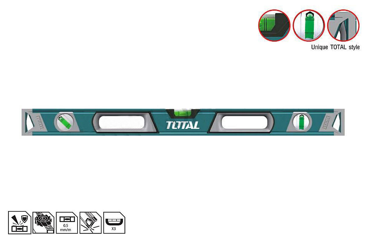 Thước thủy 150cm Total TMT21506