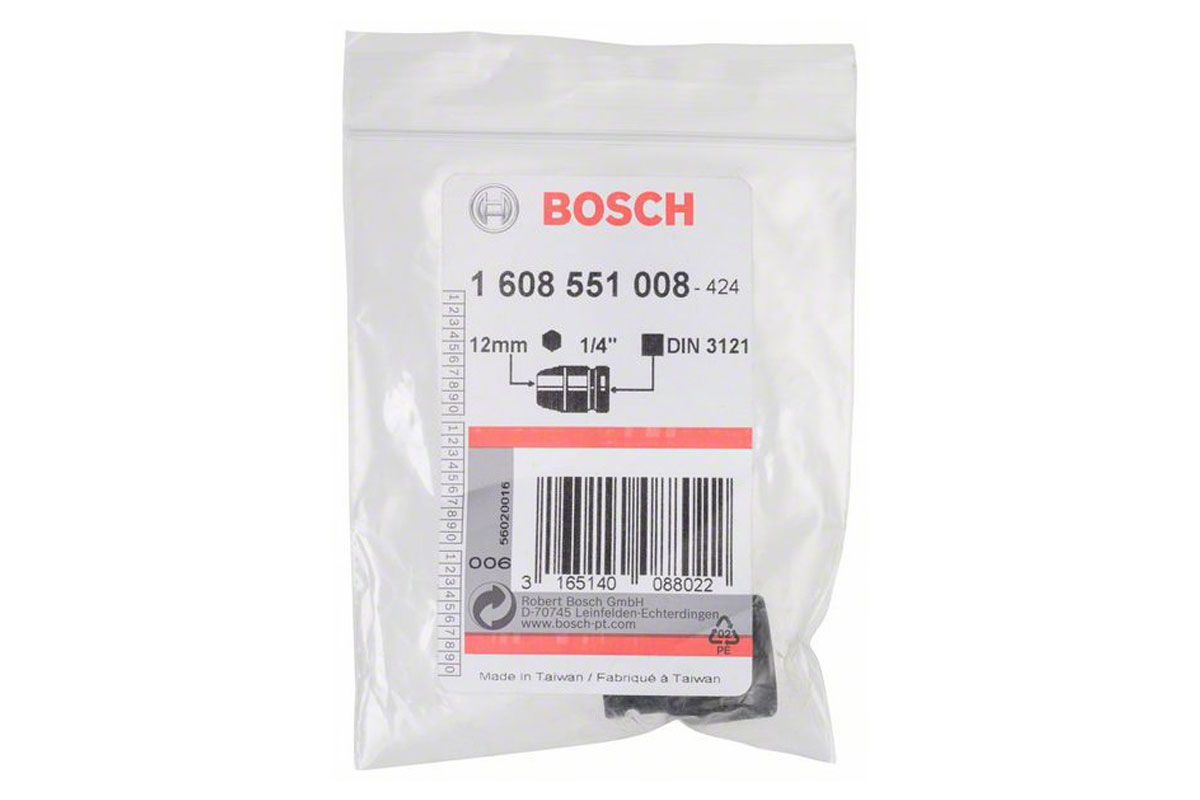 Khẩu 1/4" 12mm Bosch 1608551008