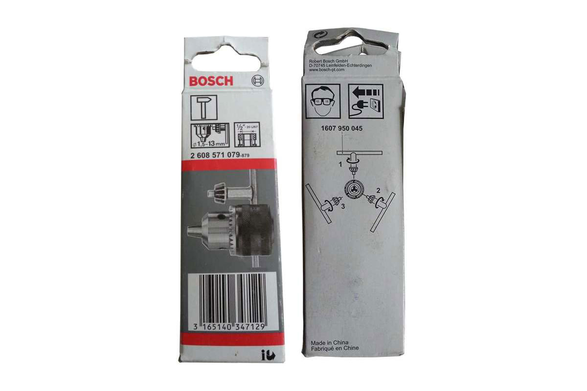 Đầu khoan có khóa 13mm Bosch 2608571079