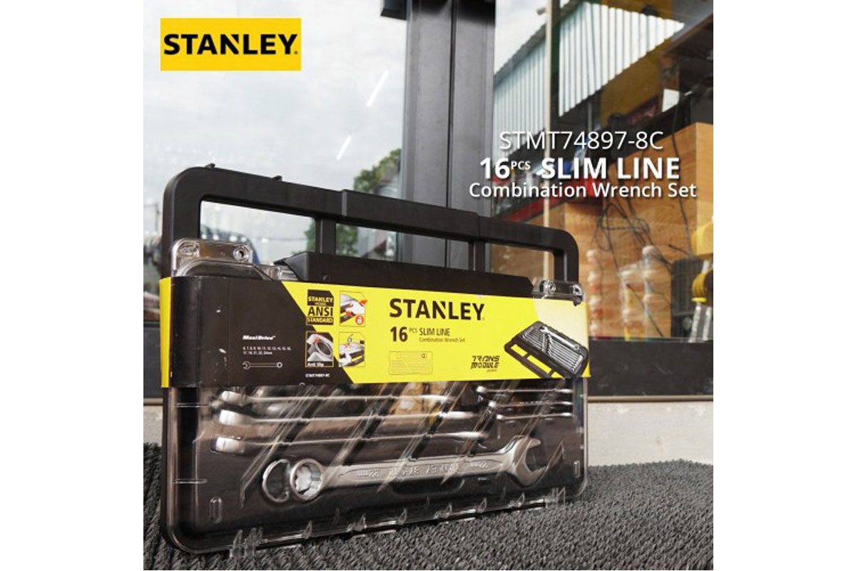 Cờ lê bộ vòng miệng 16 chi tiết MODULE Stanley STMT74897-8C