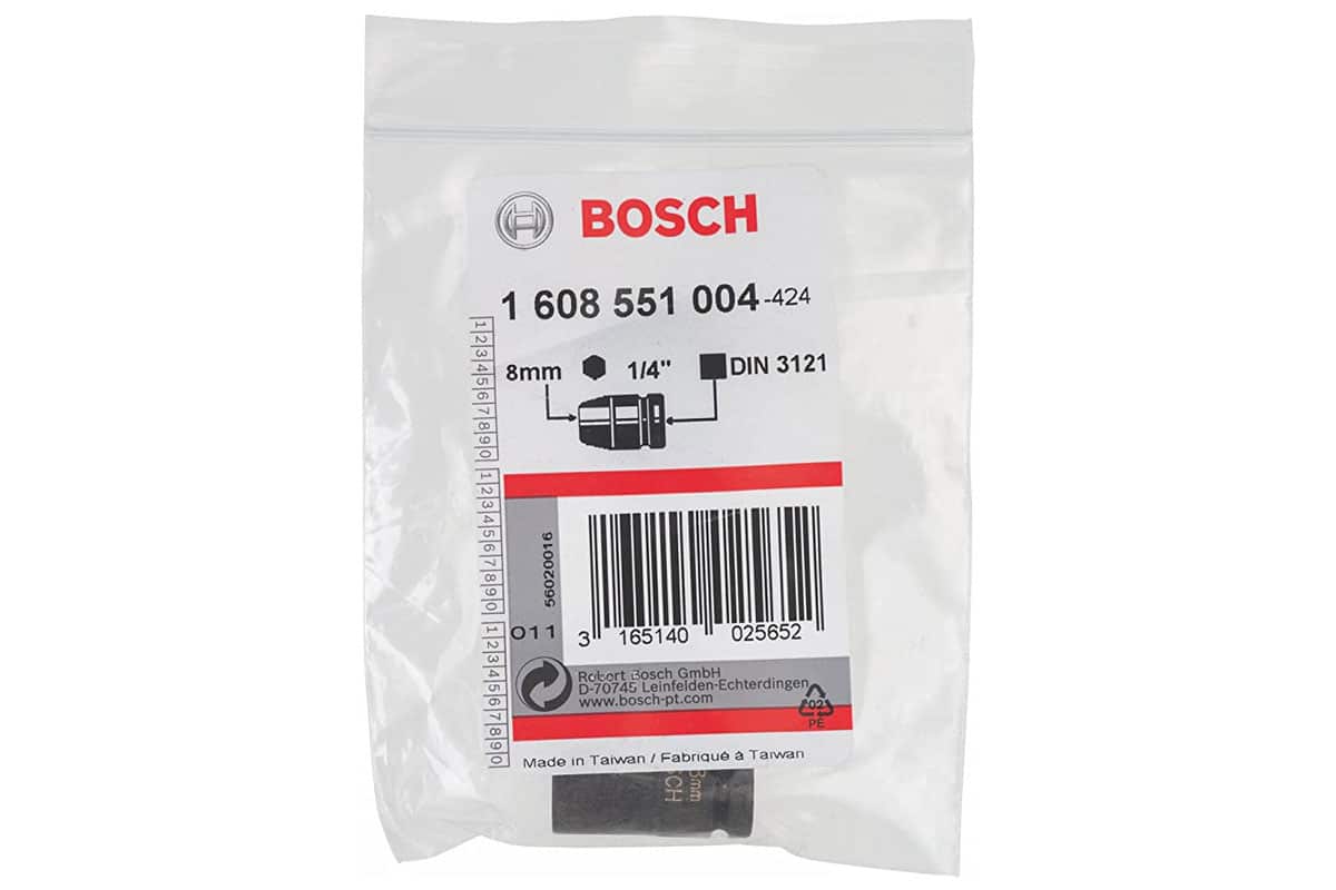 Khẩu 1/4" 8mm Bosch 1608551004