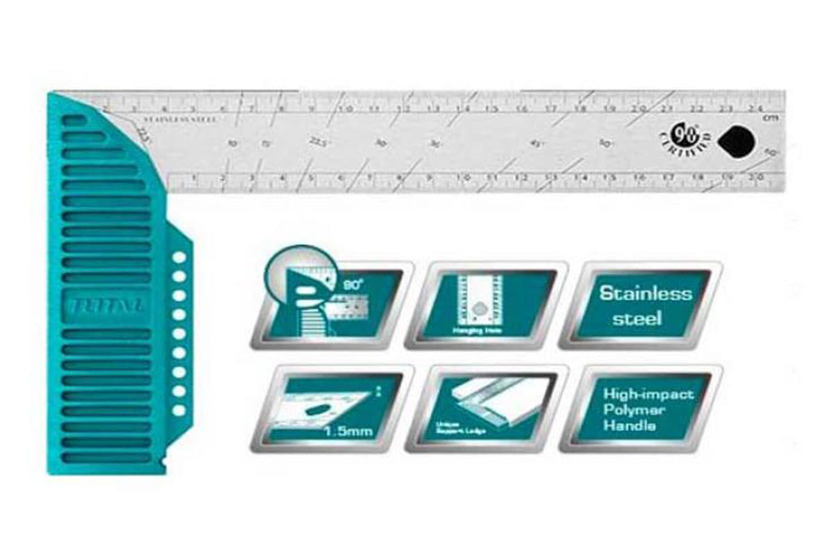 Thước đo góc vuông 300mm Total TMT61126
