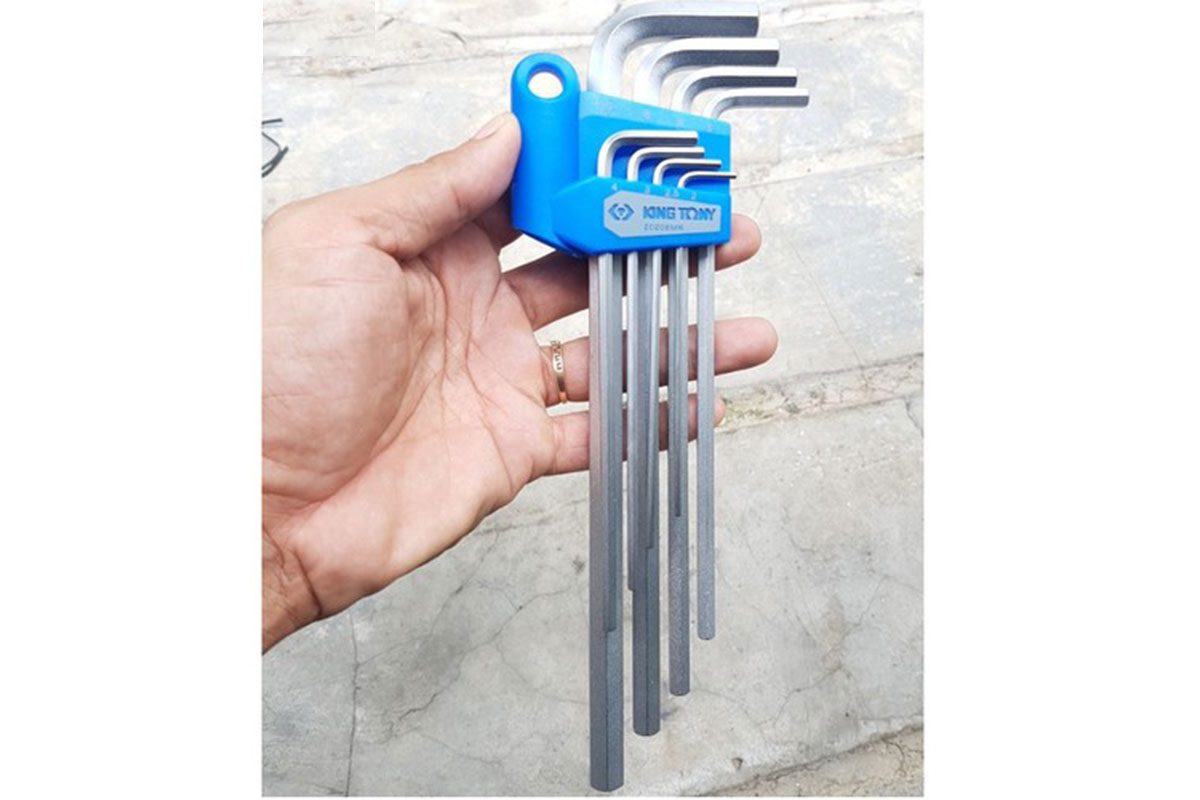 Bộ lục giác 8 chi tiết hệ mét Kingtony 20208MR