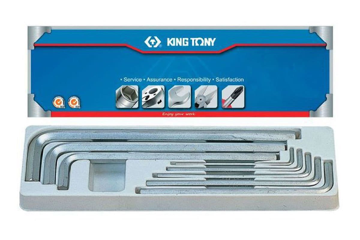 Bộ lục giác 8 chi tiết hệ mét Kingtony 20208MR01