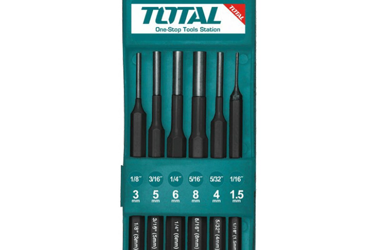 Bộ đục tròn 6 chi tiết Total THT42K0601