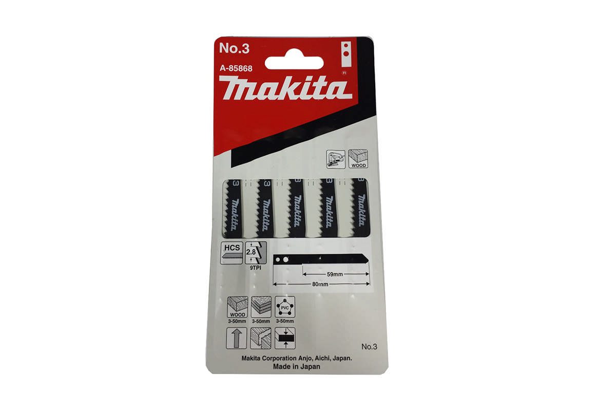 Bộ lưỡi cưa lọng NO.3 Makita A-85868