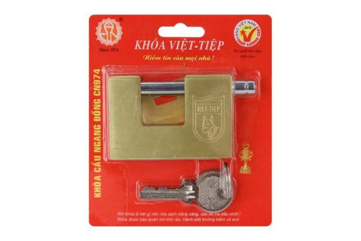 Khoá cầu ngang Việt Tiệp CN 974