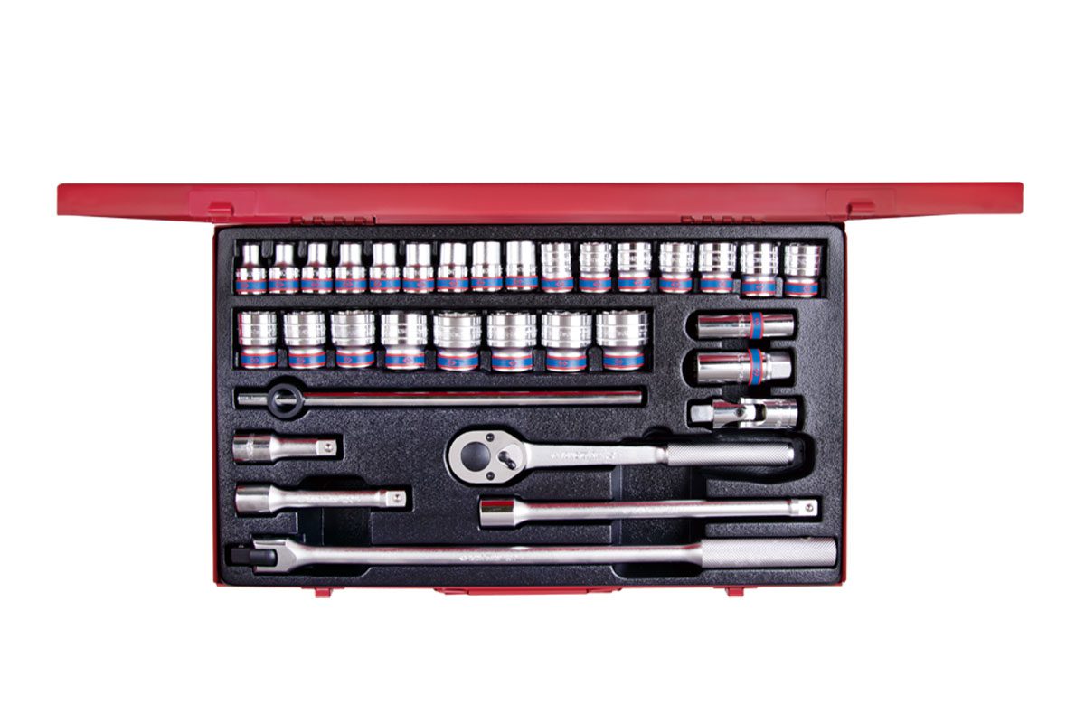 Bộ tuýp 1/2" 33 chi tiết Kingtony 4034MR