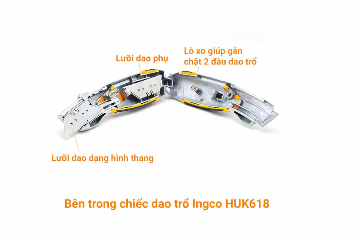 Dao cắt 61x19mm INGCO HUK618