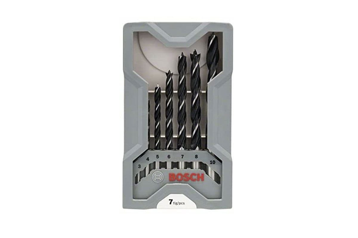 Bộ mũi khoan gỗ 7 mũi Bosch 2607017034