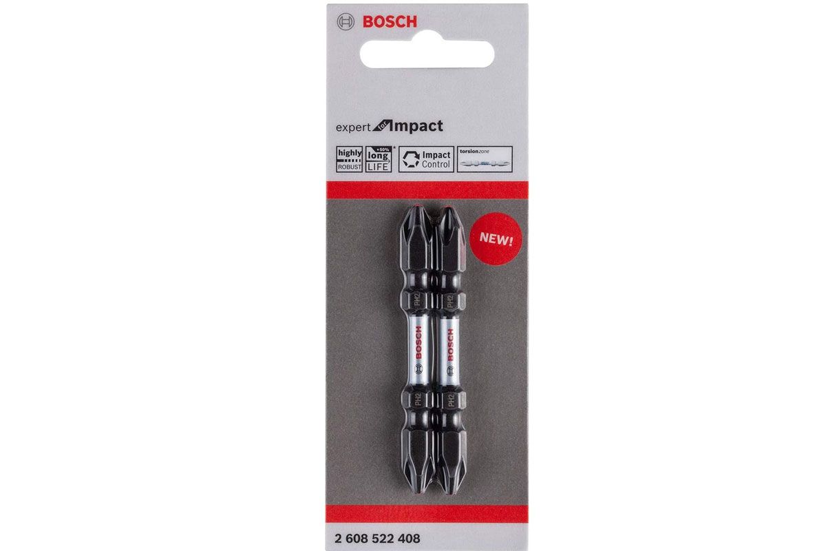 Đầu vặn vít ngắn 2 mũi Bosch 2608522408