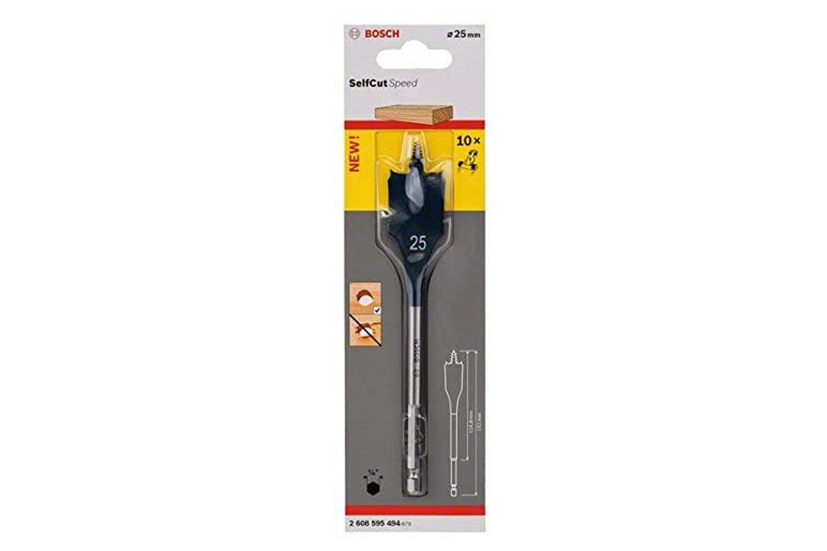 Mũi khoét gỗ đuôi cá 25x152mm Bosch 2608595494