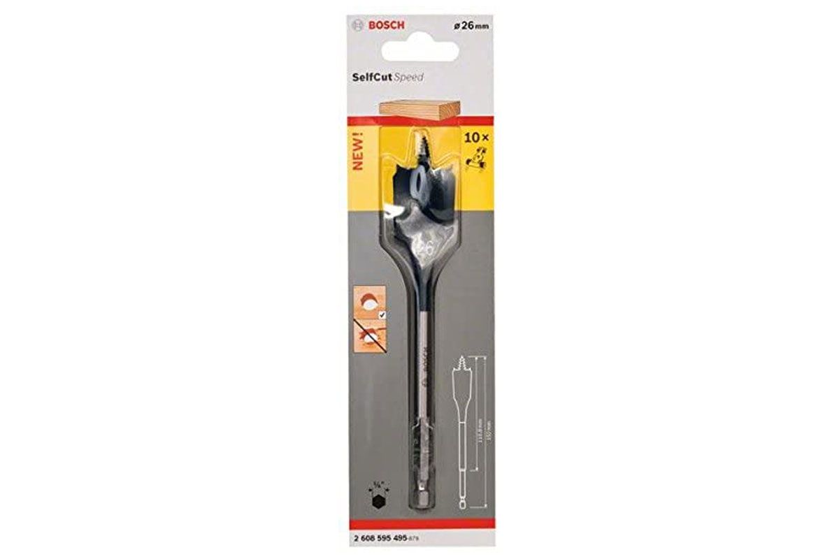 Mũi khoét gỗ đuôi cá 26x152mm Bosch 2608595495