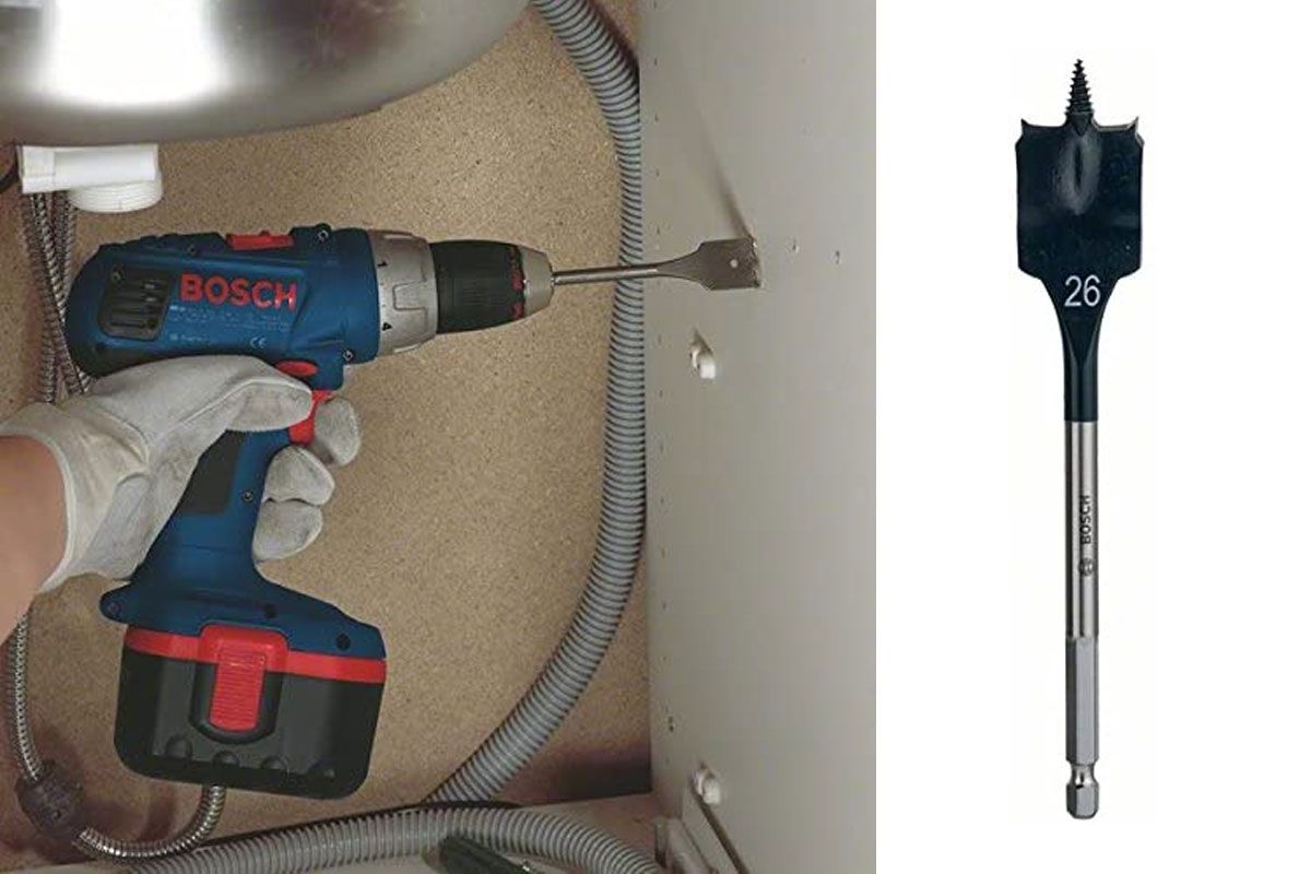 Mũi khoét gỗ đuôi cá 26x152mm Bosch 2608595495