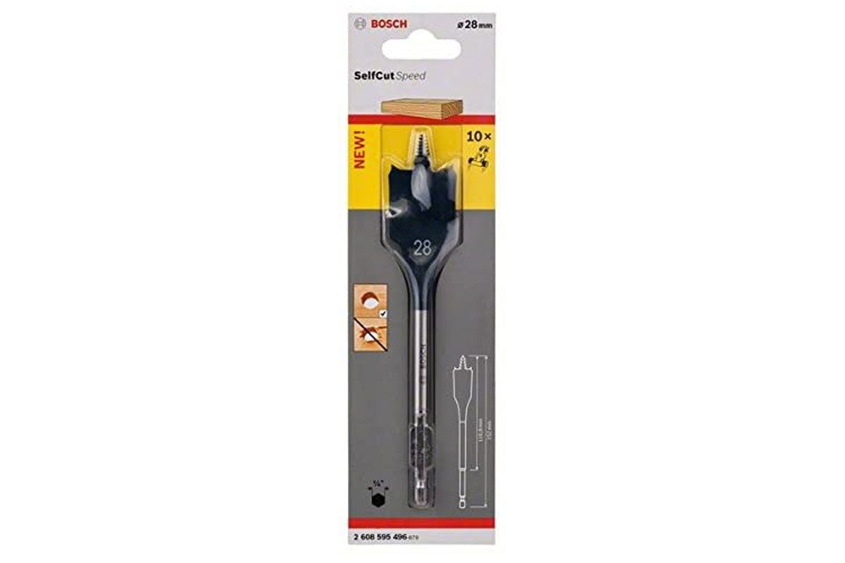 Mũi khoét gỗ đuôi cá 28x152mm Bosch 2608595496