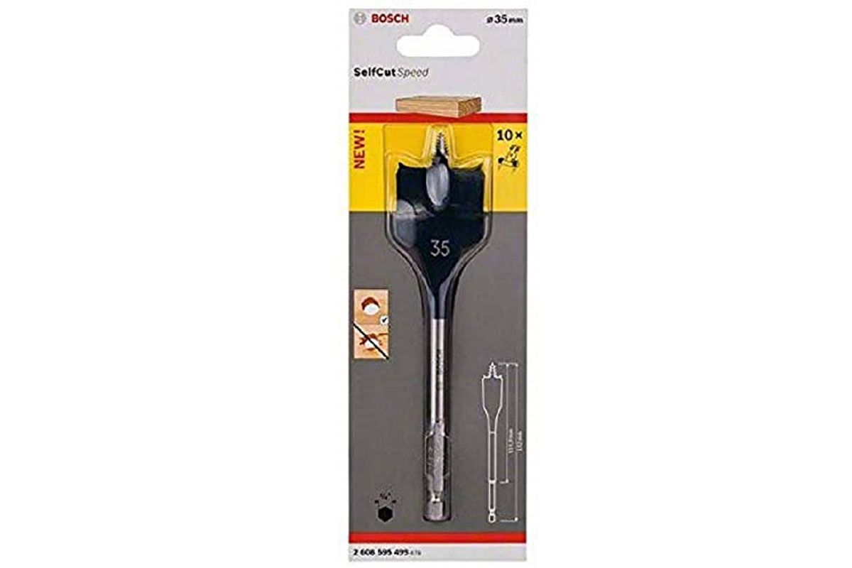 Mũi khoét gỗ đuôi cá 35x152mm Bosch 2608595499