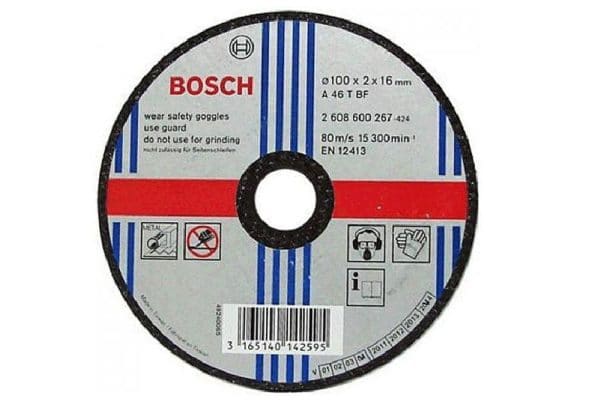 Đá cắt sắt 100x2x16mm Bosch 2608600267