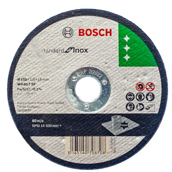 Đá cắt inox 105mm Bosch 2608603413