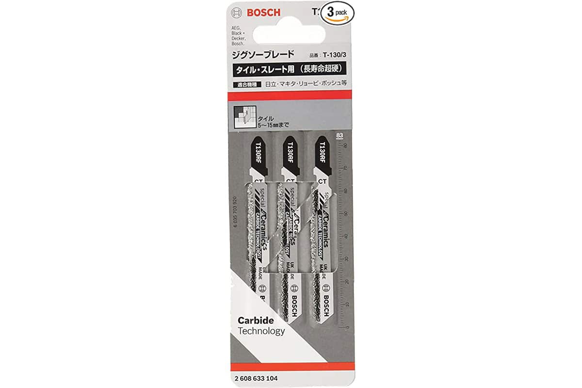 Bộ 3 lưỡi cưa lọng T 130 RIFF Bosch 2608633104