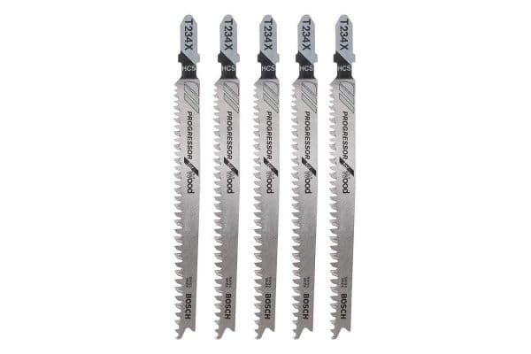 Bộ 5 lưỡi cưa lọng T 234 X Bosch 2608633528