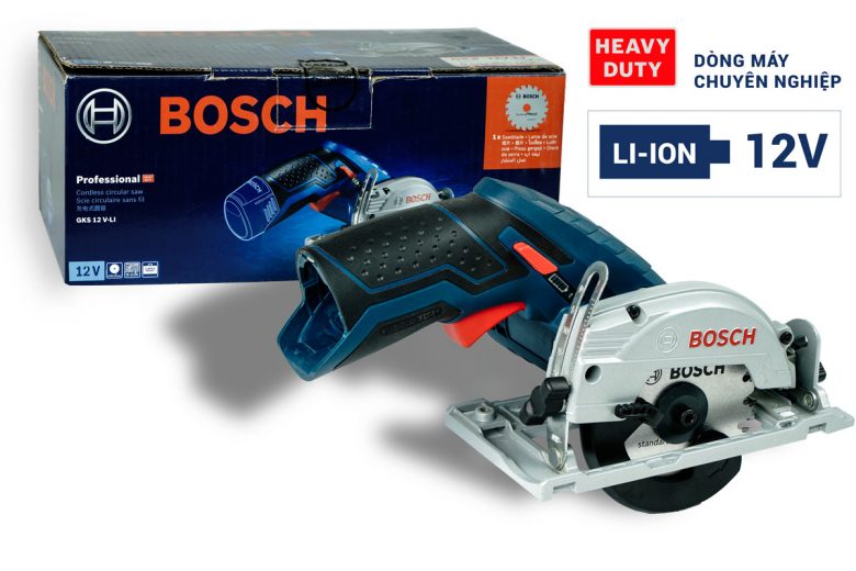 Thân máy cưa đĩa pin 12V Bosch GKS 12V-LI SOLO - Siêu thị Dụng Cụ Vàng