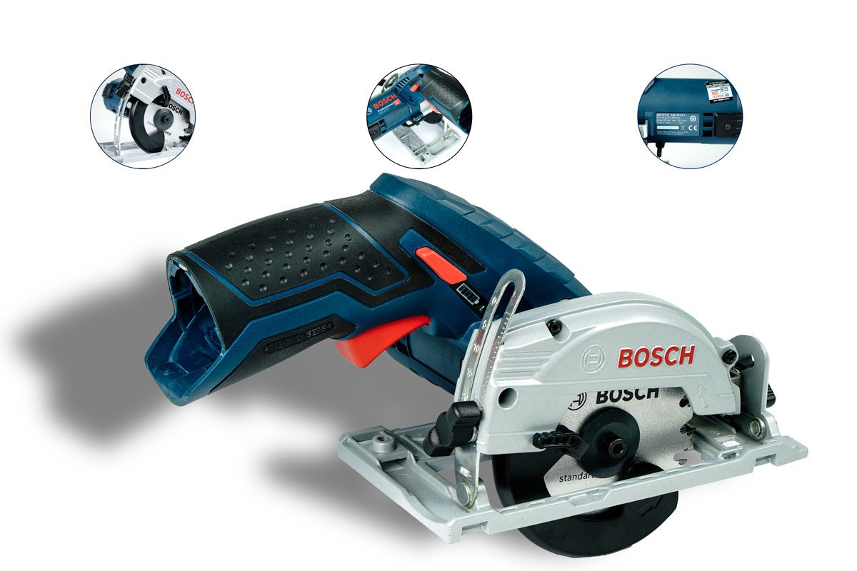 Thân máy cưa đĩa pin 12V Bosch GKS 12V-LI (SOLO)
