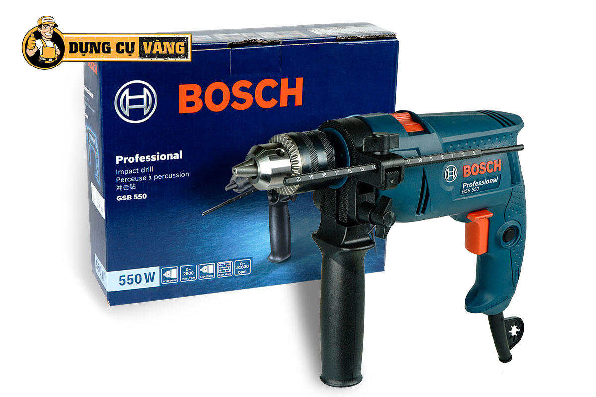 Máy khoan động lực 13mm Bosch GSB 550