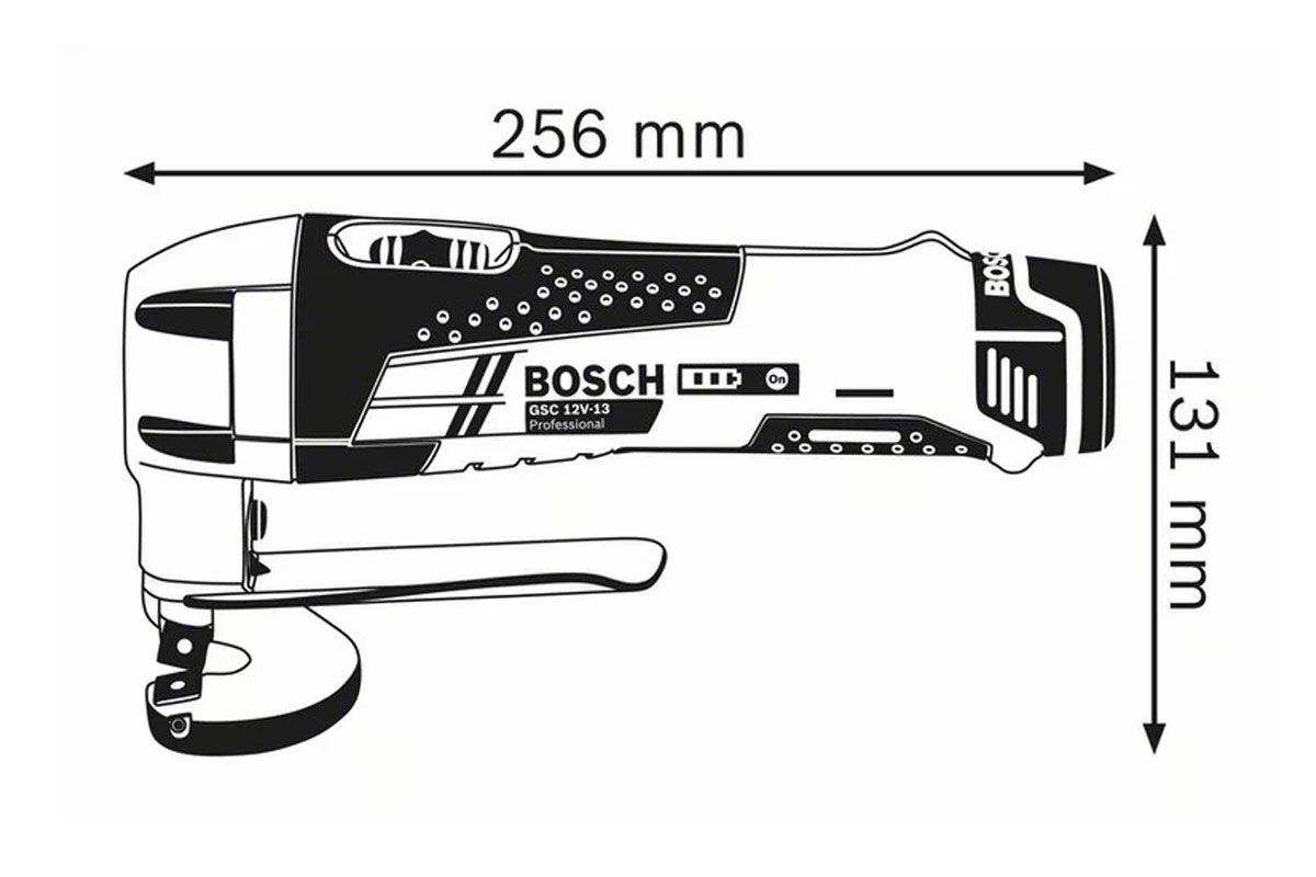Thân máy cắt kim loại pin Bosch GSC 12V-13 (SOLO)