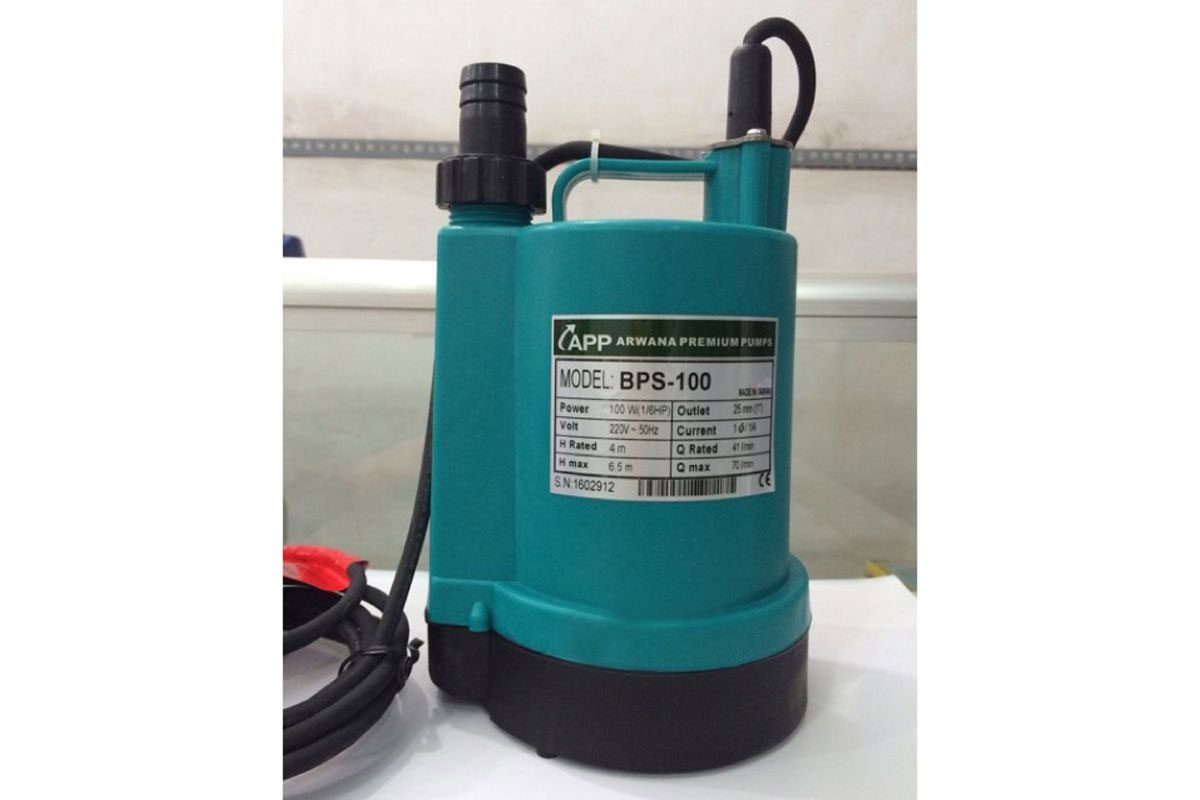 Máy bơm chìm dân dụng có phao 1/6HP APP BPS-100A