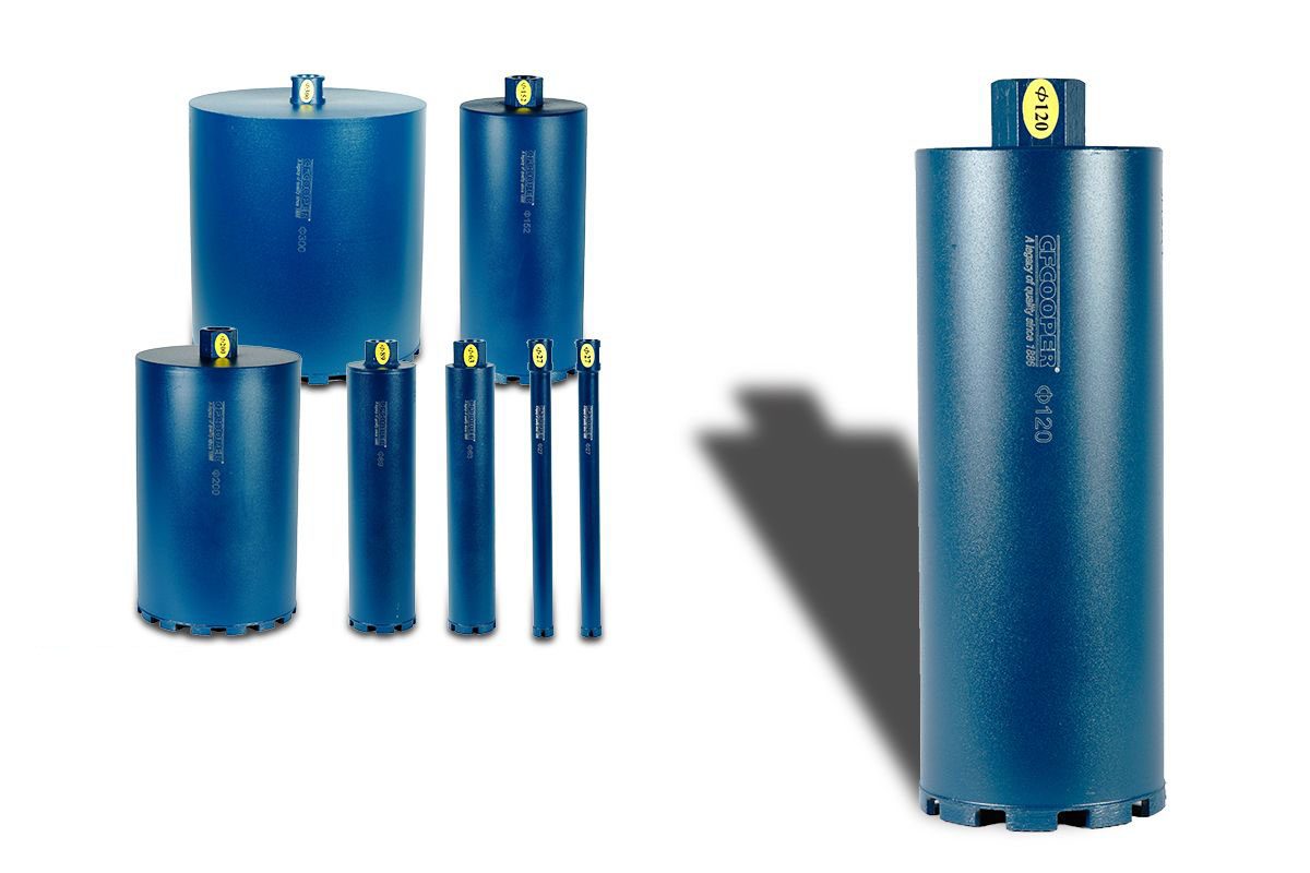 Mũi khoan rút lõi bê tông Ø120x350mm CFCooper DCB120350