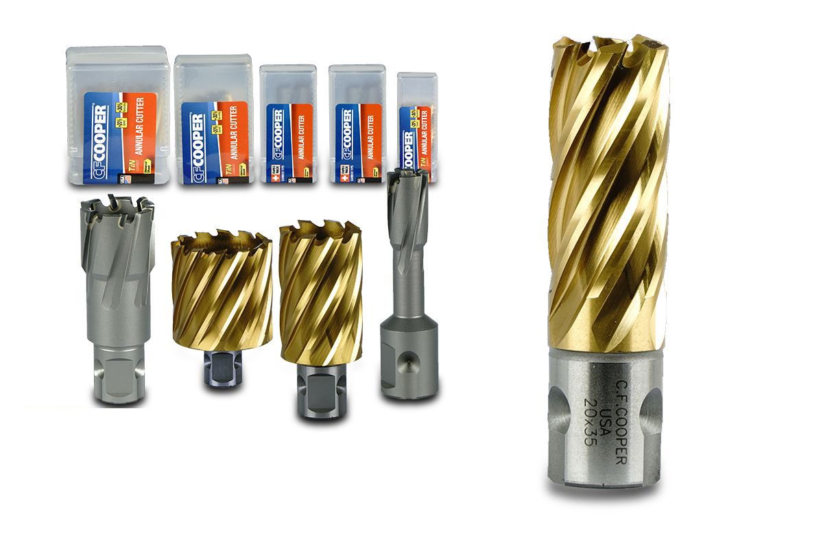 Mũi khoan từ thép gió HSS 20x35mm CFCooper MH35-20