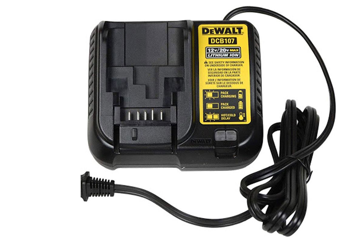 Bộ sạc pin 10.8V - 18V Dewalt DCB107-B1