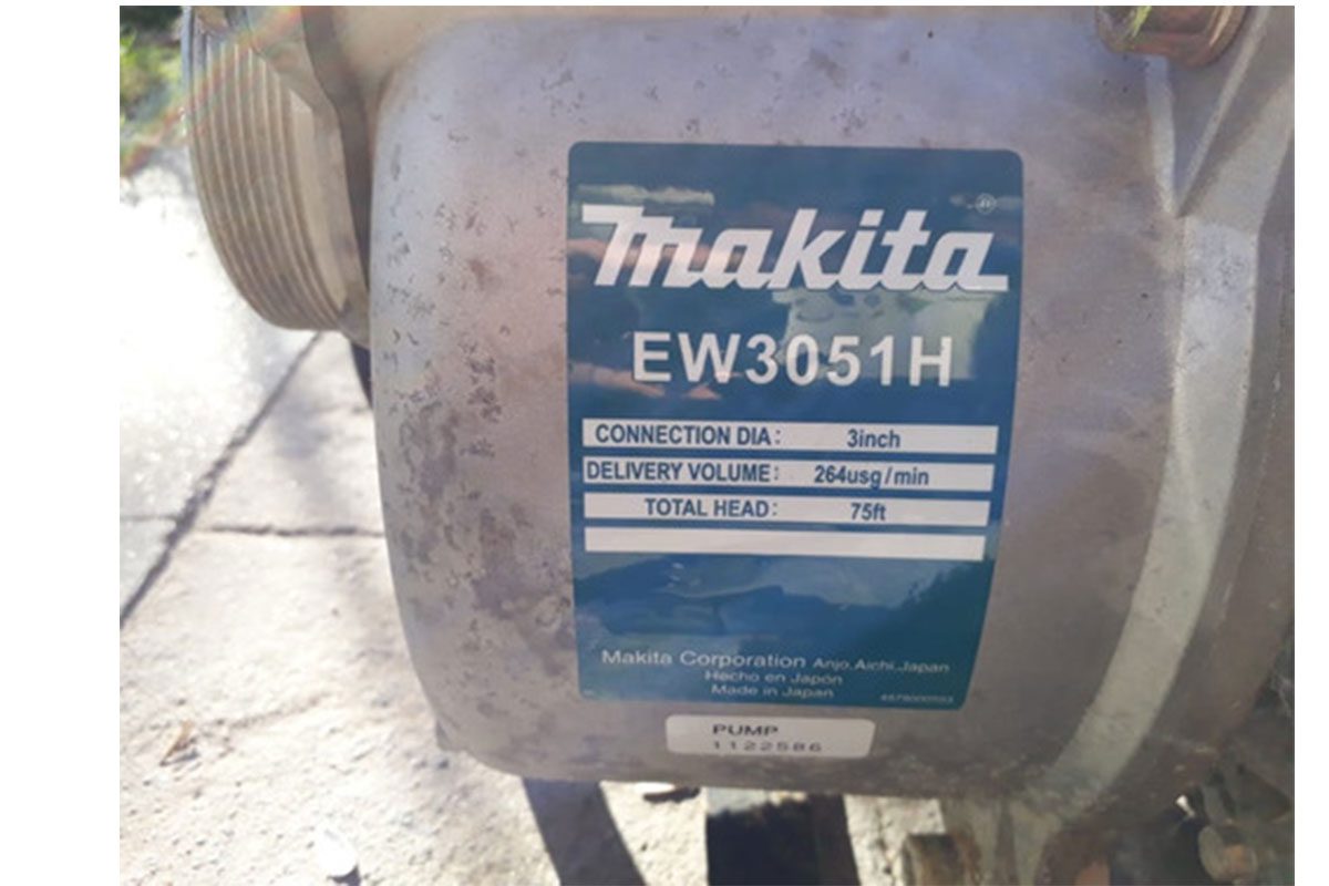 Máy bơm nước 169ml chạy xăng Makita EW3051H