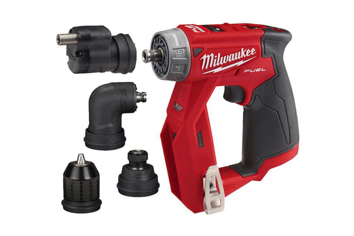 Thân máy khoan đa năng 4 đầu pin 12V Milwaukee M12 FDDXKIT-0X