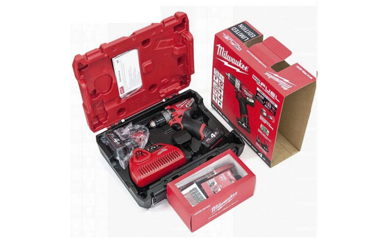 Máy khoan động lực pin 12V Milwaukee M12 FPD-402C