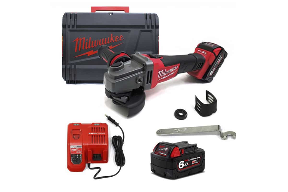 Máy mài góc pin 18V Milwaukee M18 CAG100X-502X