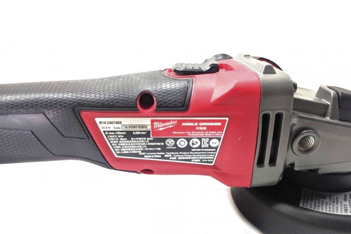 Máy mài góc pin 18V Milwaukee M18 CAG100X-502X