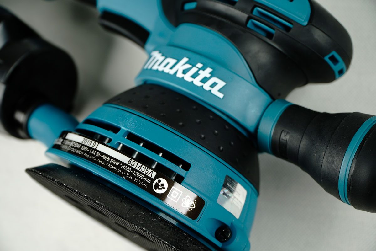 Máy chà nhám quỹ đạo 125mm Makita BO5041