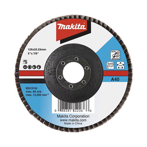 Đĩa nhám xếp sợi thủy tinh 125x22.23mm Makita D-63507