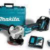 Máy mài góc 100mm pin 18V Makita DGA406RTE