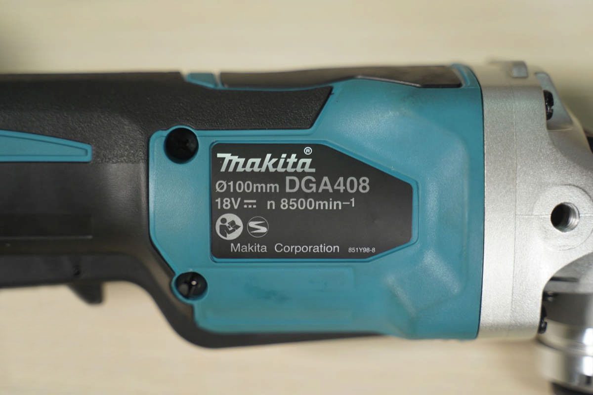 Thân máy mài góc pin 18V Makita DGA408ZX1