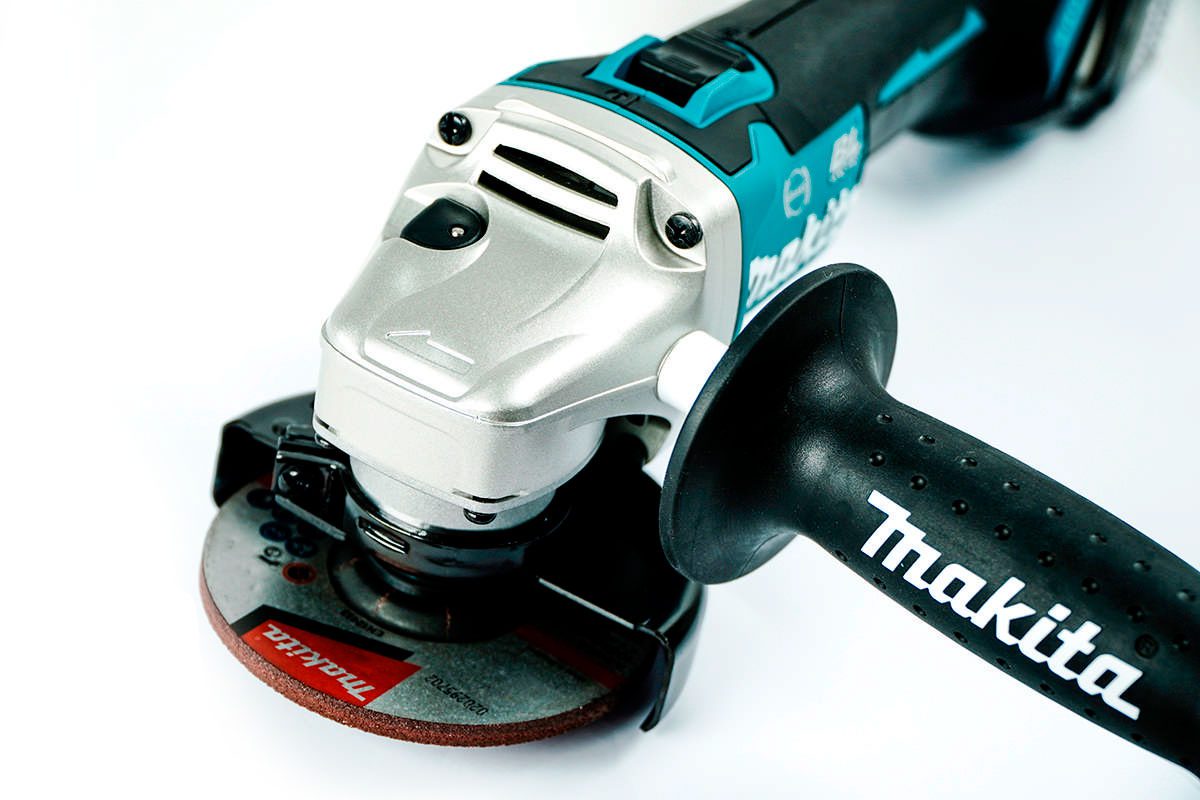 Thân máy mài góc pin 18V 100mm Makita DGA413Z