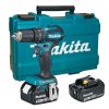 Máy khoan búa vặn vít pin 18V Makita DHP483RTE